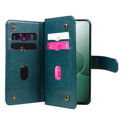 KT Multi-functional Series-1 For Xiaomi 14 Wallet Case Flip Leather Cover