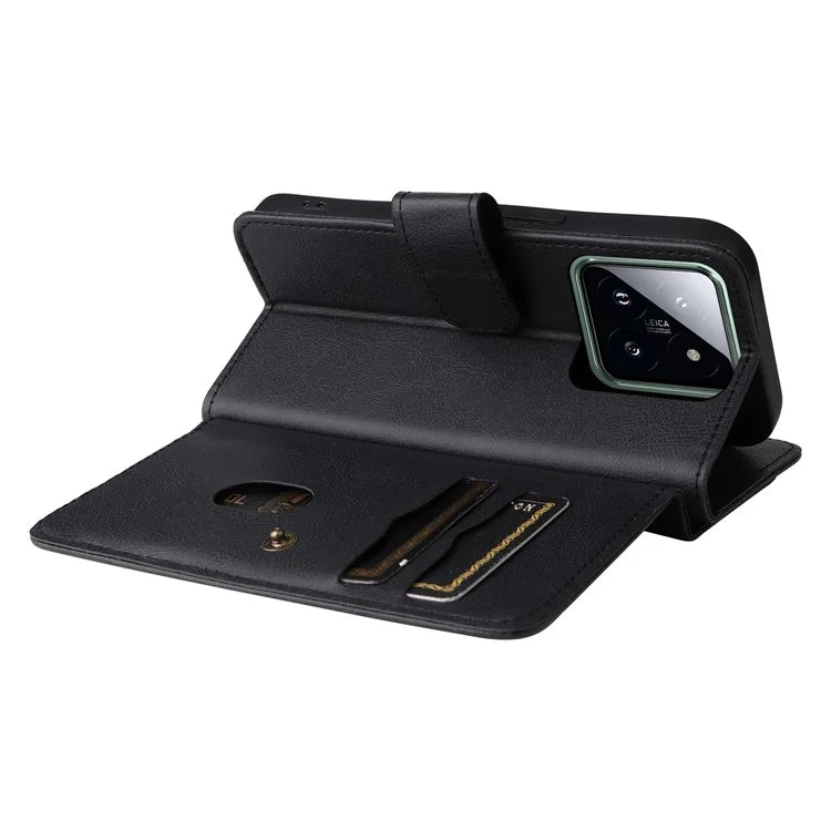 KT Multi-functional Series-1 For Xiaomi 14 Pro Leather Wallet Case with 10 Card Slots