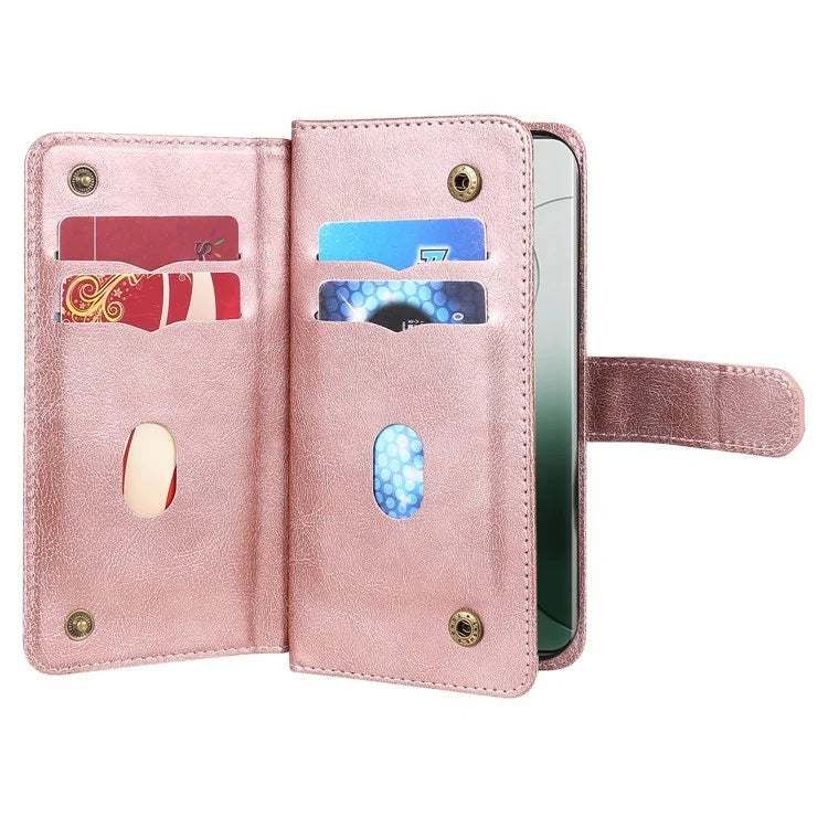 KT Multi-functional Series-1 For Xiaomi 14 Pro Leather Wallet Case with 10 Card Slots