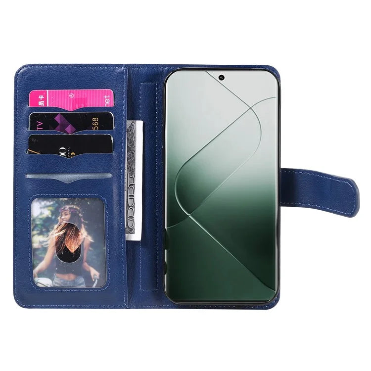 KT Multi-functional Series-1 For Xiaomi 14 Pro Leather Wallet Case with 10 Card Slots