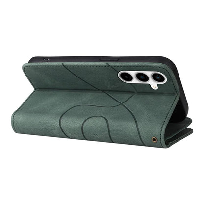KT Multi-function Series-5 For Samsung Galaxy A35 5G Wallet Leather Case Dual Color Splicing