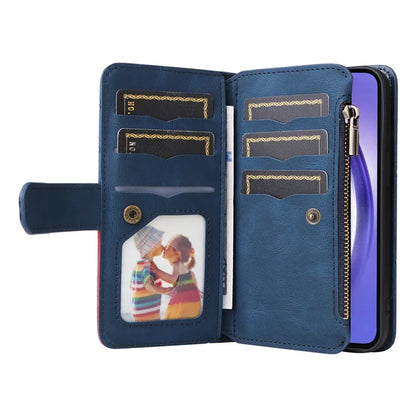 KT Multi-function Series-5 For Samsung Galaxy A55 5G Leather Wallet Case 9 Card Slots