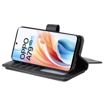KT Multi-functional Series-1 For Oppo A79 5G / A2 5G Wallet Case Leather Stand Cover
