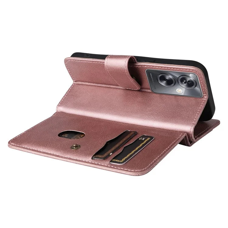 KT Multi-functional Series-1 For Oppo A79 5G / A2 5G Wallet Case Leather Stand Cover