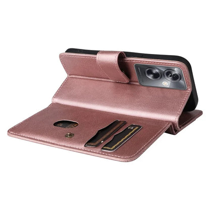 KT Multi-functional Series-1 For Oppo A79 5G / A2 5G Wallet Case Leather Stand Cover