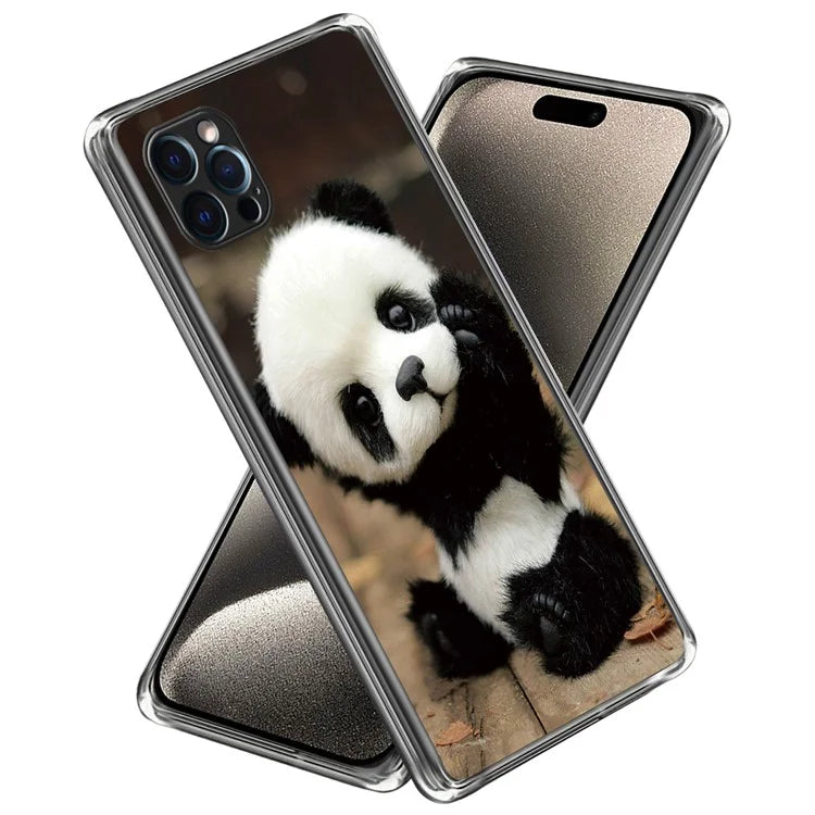 For iPhone 15 Pro TPU Cover Pattern Printing Scratch-resistant Phone Case