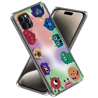 For iPhone 15 Pro TPU Cover Pattern Printing Scratch-resistant Phone Case