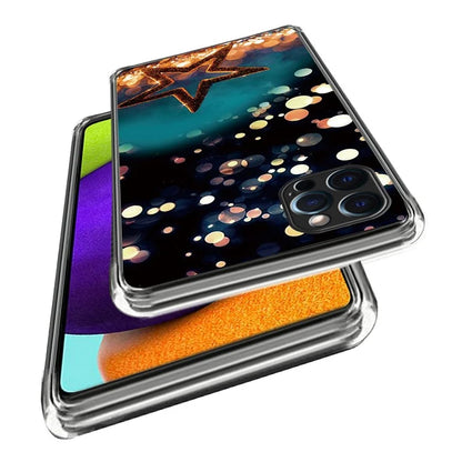 For iPhone 15 Pro Max Phone Cover Shockproof TPU Case with Pattern Printing