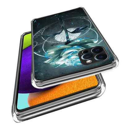 For iPhone 15 Pro Max Phone Cover Shockproof TPU Case with Pattern Printing