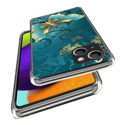 For iPhone 15 Phone Case Slim-Fit Pattern Printing TPU Back Cover