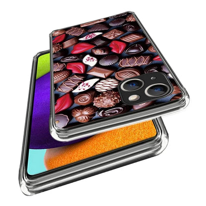 For iPhone 15 Plus Case Anti-drop Pattern Printing TPU Mobile Phone Cover