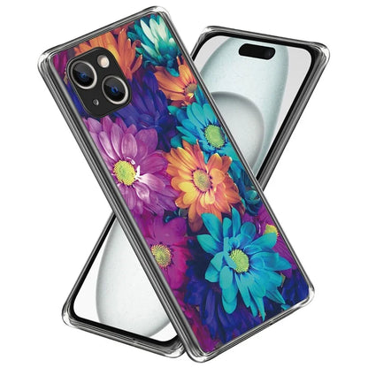 For iPhone 15 Plus Case Anti-drop Pattern Printing TPU Mobile Phone Cover
