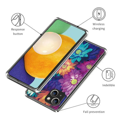 For iPhone 15 Plus Case Anti-drop Pattern Printing TPU Mobile Phone Cover