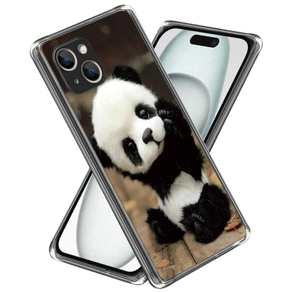 For iPhone 15 Plus Case Anti-drop Pattern Printing TPU Mobile Phone Cover