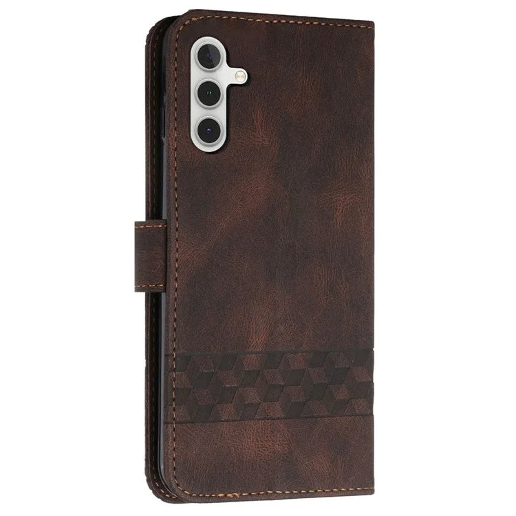 YX0010 Series for Samsung Galaxy A15 5G Phone Case PU Leather Wallet Cover