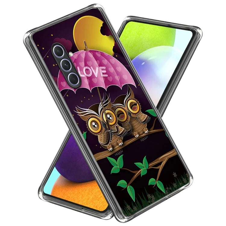 For Samsung Galaxy A54 5G Case TPU Pattern Printing Protective Cover