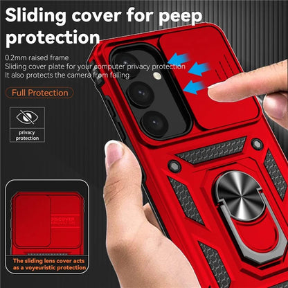 For Samsung Galaxy S24+ Armour Phone Case Camera Protection Kickstand Cover