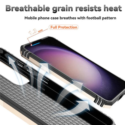 For Samsung Galaxy S24+ Armour Phone Case Camera Protection Kickstand Cover