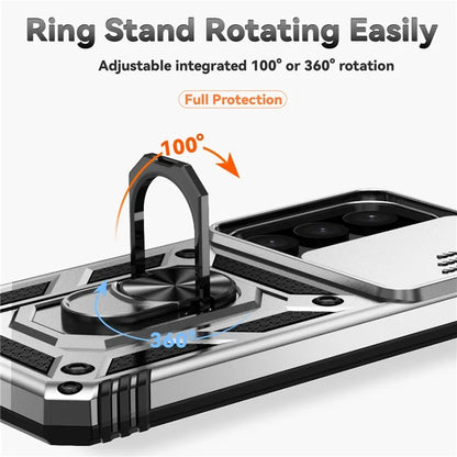 For Samsung Galaxy S24+ Armour Phone Case Camera Protection Kickstand Cover