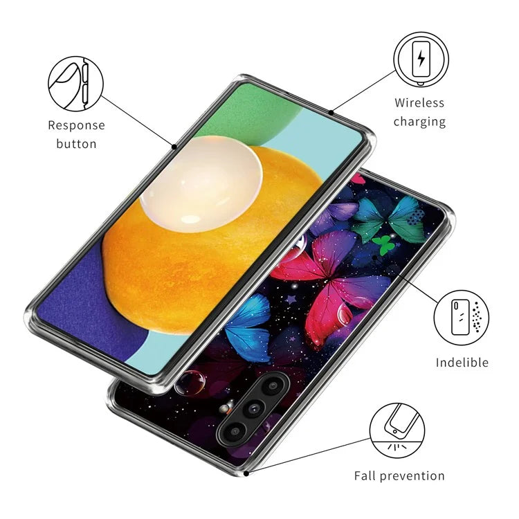 For Samsung Galaxy A14 4G  / 5G Phone Case Slim Pattern Printed TPU Cover