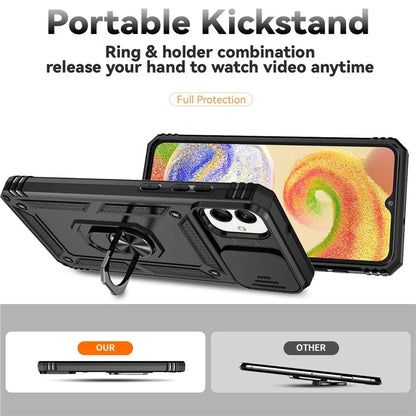 For Samsung Galaxy A05 4G Camera Protection Case PC+TPU Military Grade Phone Cover