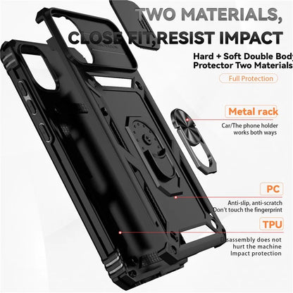 For Samsung Galaxy A05 4G Camera Protection Case PC+TPU Military Grade Phone Cover