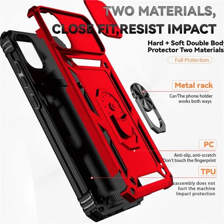 For Samsung Galaxy A05 4G Camera Protection Case PC+TPU Military Grade Phone Cover