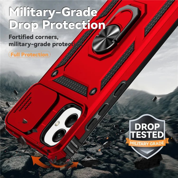 For Samsung Galaxy A05 4G Camera Protection Case PC+TPU Military Grade Phone Cover