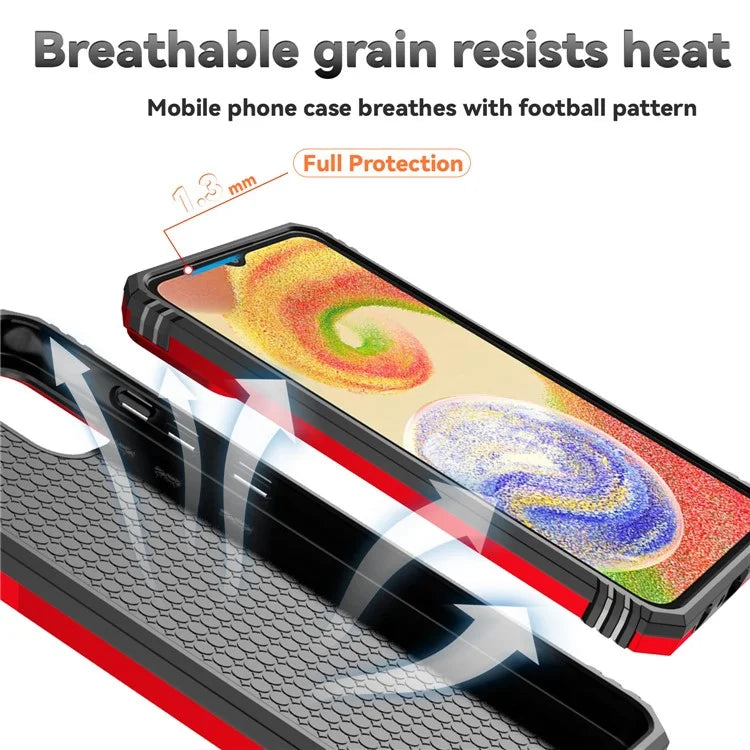 For Samsung Galaxy A05 4G Camera Protection Case PC+TPU Military Grade Phone Cover