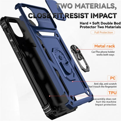 For Samsung Galaxy A05 4G Camera Protection Case PC+TPU Military Grade Phone Cover