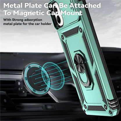 For Samsung Galaxy A05 4G Camera Protection Case PC+TPU Military Grade Phone Cover