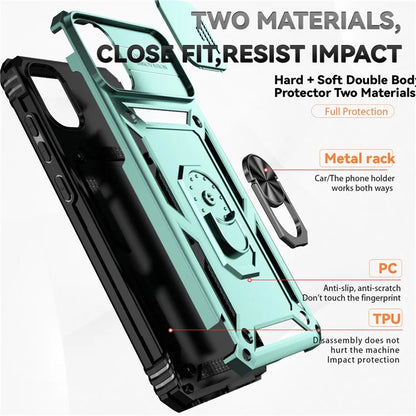 For Samsung Galaxy A05 4G Camera Protection Case PC+TPU Military Grade Phone Cover