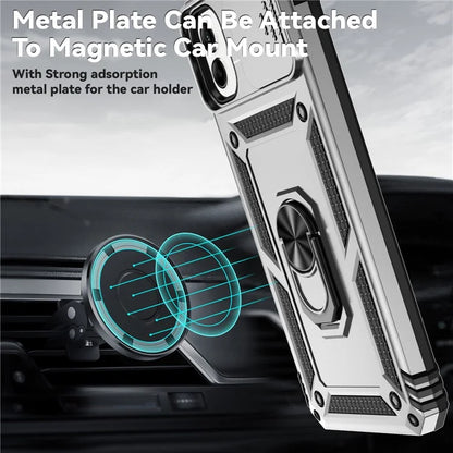 For Samsung Galaxy A05 4G Camera Protection Case PC+TPU Military Grade Phone Cover