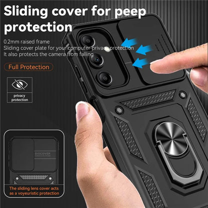 For Samsung Galaxy A15 5G Phone Case with Slide Camera Cover Military Grade Drop Protection