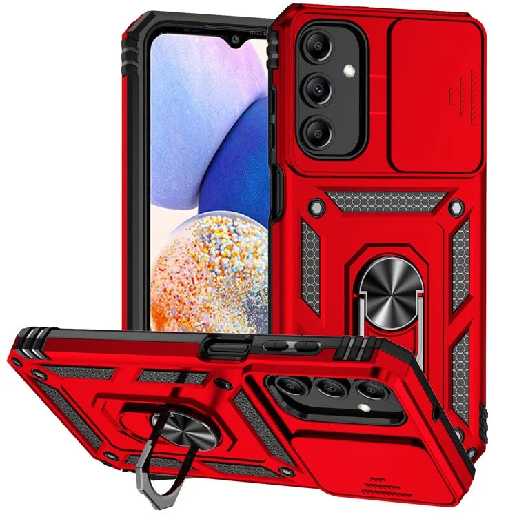 For Samsung Galaxy A15 5G Phone Case with Slide Camera Cover Military Grade Drop Protection