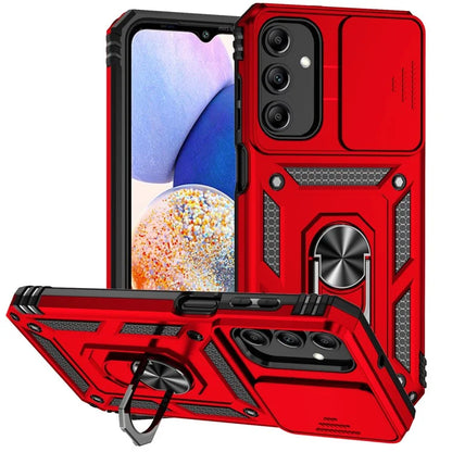 For Samsung Galaxy A15 5G Phone Case with Slide Camera Cover Military Grade Drop Protection