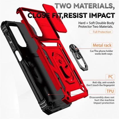 For Samsung Galaxy A15 5G Phone Case with Slide Camera Cover Military Grade Drop Protection