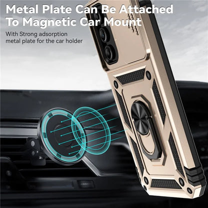 For Samsung Galaxy A15 5G Phone Case with Slide Camera Cover Military Grade Drop Protection