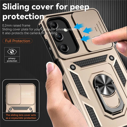 For Samsung Galaxy A15 5G Phone Case with Slide Camera Cover Military Grade Drop Protection