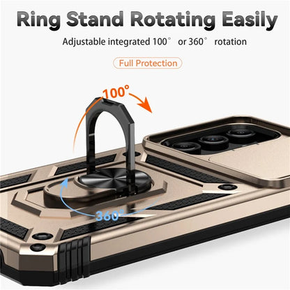 For Samsung Galaxy A15 5G Phone Case with Slide Camera Cover Military Grade Drop Protection