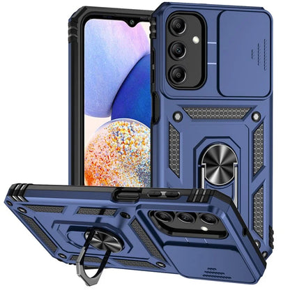 For Samsung Galaxy A15 5G Phone Case with Slide Camera Cover Military Grade Drop Protection