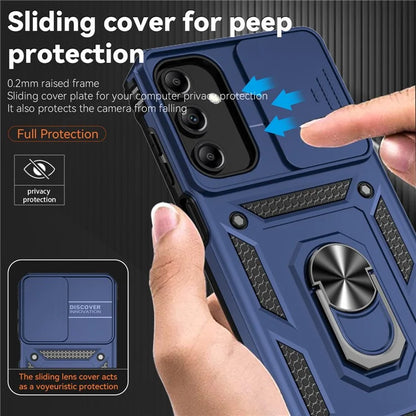 For Samsung Galaxy A15 5G Phone Case with Slide Camera Cover Military Grade Drop Protection