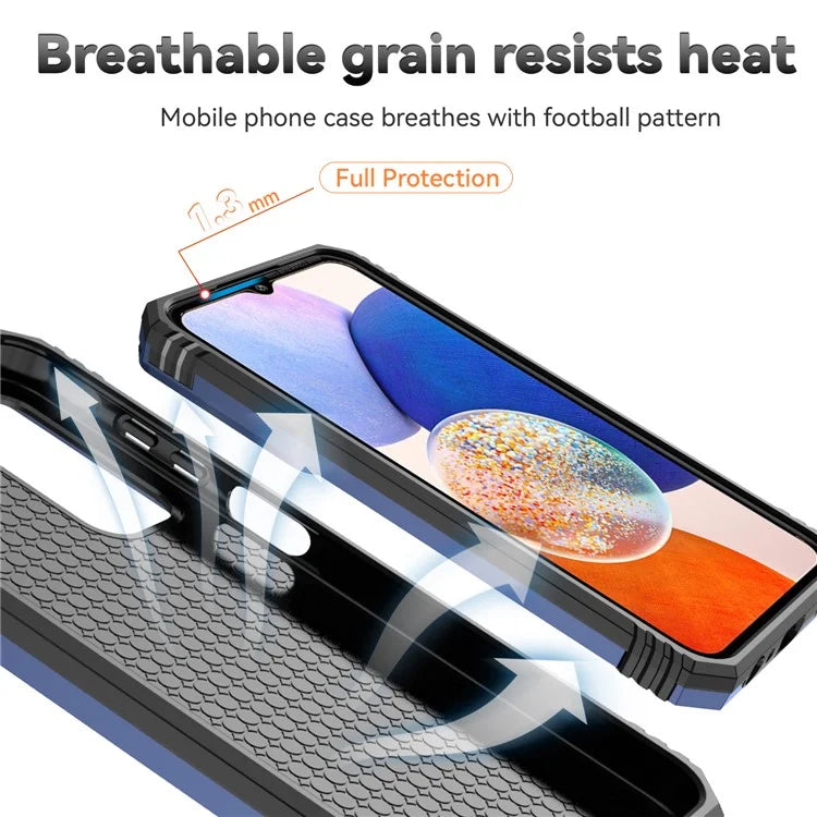 For Samsung Galaxy A15 5G Phone Case with Slide Camera Cover Military Grade Drop Protection