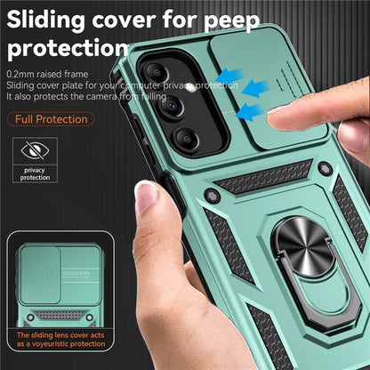For Samsung Galaxy A15 5G Phone Case with Slide Camera Cover Military Grade Drop Protection