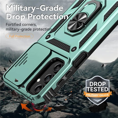 For Samsung Galaxy A15 5G Phone Case with Slide Camera Cover Military Grade Drop Protection