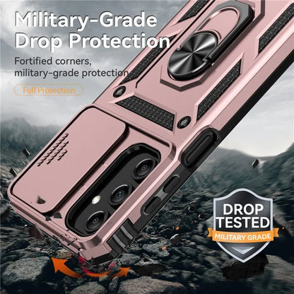 For Samsung Galaxy A15 5G Phone Case with Slide Camera Cover Military Grade Drop Protection
