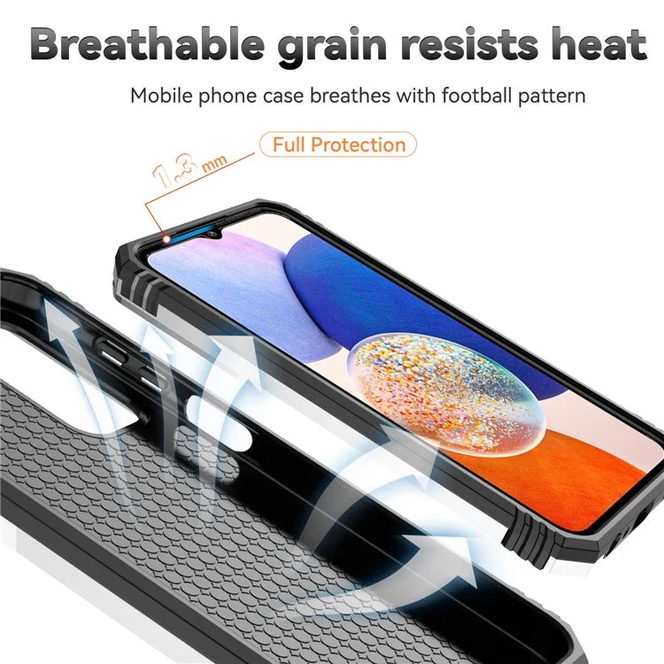 For Samsung Galaxy A15 5G Phone Case with Slide Camera Cover Military Grade Drop Protection