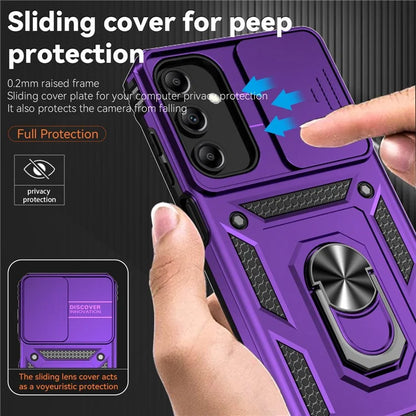For Samsung Galaxy A15 5G Phone Case with Slide Camera Cover Military Grade Drop Protection
