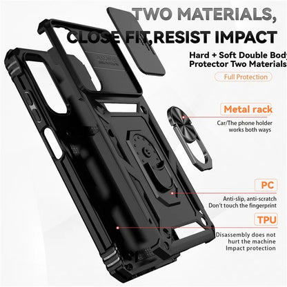 For Samsung Galaxy A05s 4G Armour Case Ring Holder Kickstand Protective Phone Cover
