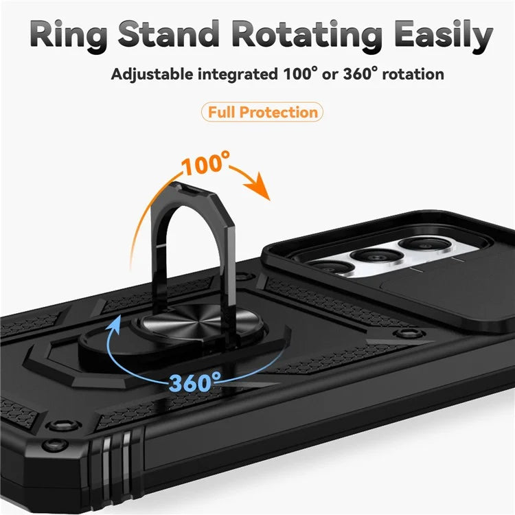 For Samsung Galaxy A05s 4G Armour Case Ring Holder Kickstand Protective Phone Cover